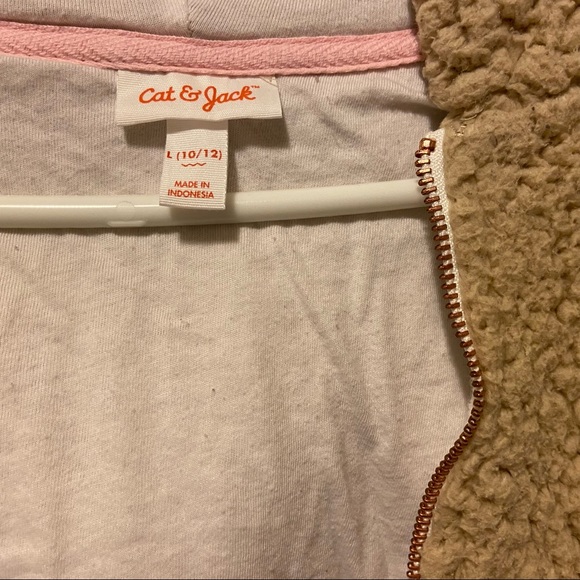 Bear Hood Jacket Girls SzL 10/12 - Picture 7 of 7